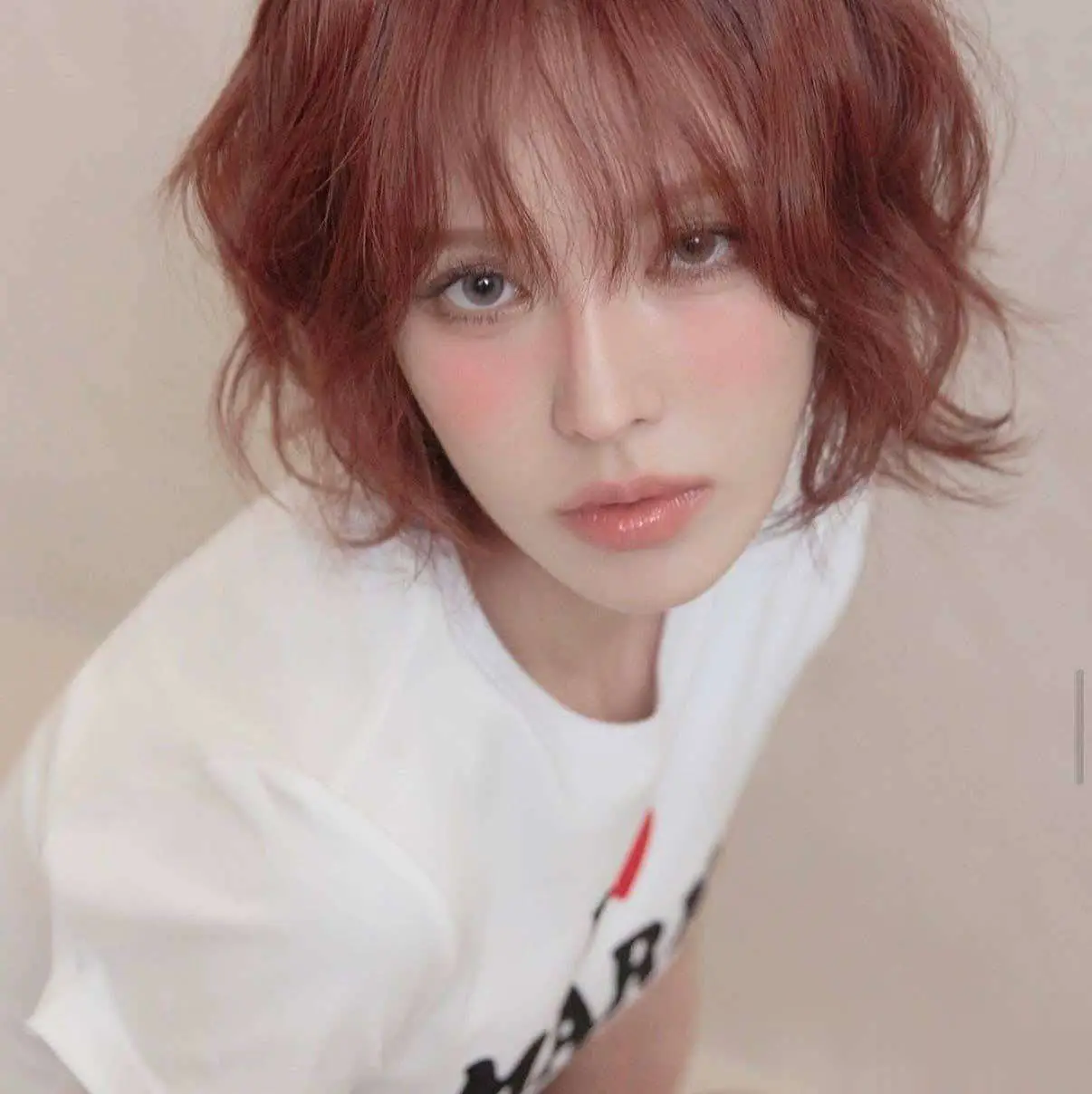 齐刘海短发_短发造型_女明星个性短发图片大全