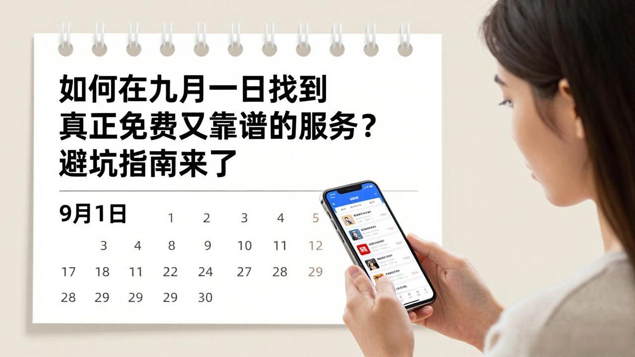 如何在九月一日找到真正免费又靠谱的服务？避坑指南来了